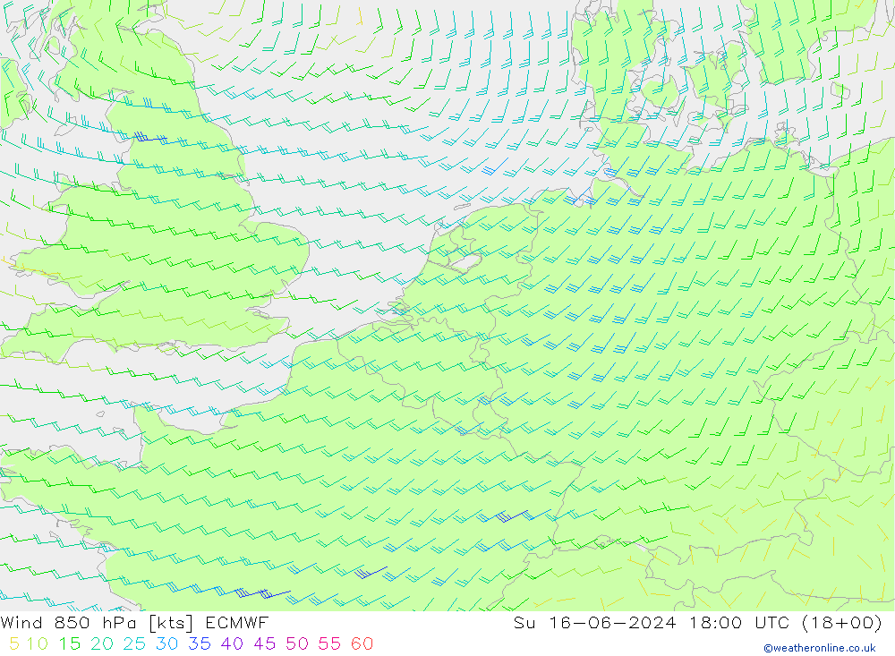 Wind 850 hPa ECMWF Su 16.06.2024 18 UTC