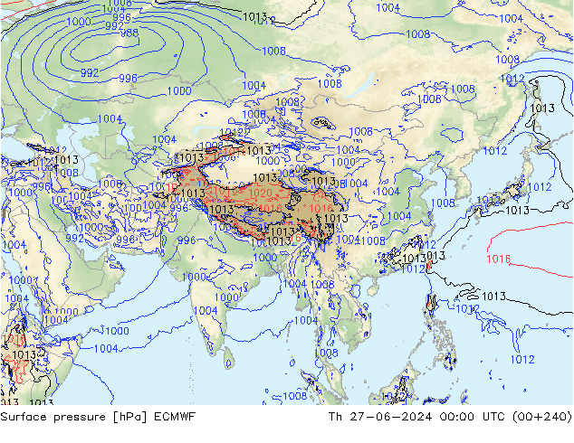      ECMWF  27.06.2024 00 UTC