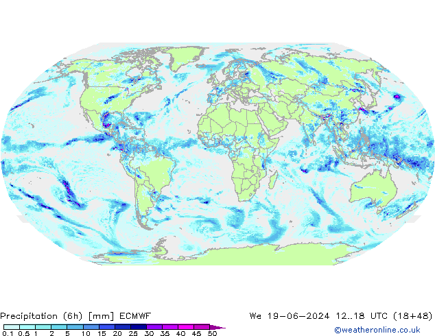 Z500/Rain (+SLP)/Z850 ECMWF St 19.06.2024 18 UTC