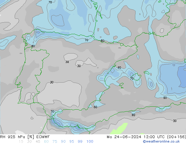 RV 925 hPa ECMWF ma 24.06.2024 12 UTC