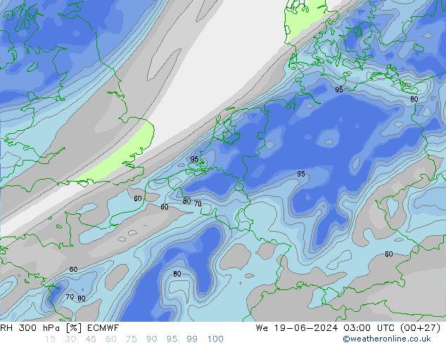 RV 300 hPa ECMWF wo 19.06.2024 03 UTC