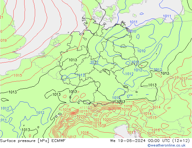      ECMWF  19.06.2024 00 UTC