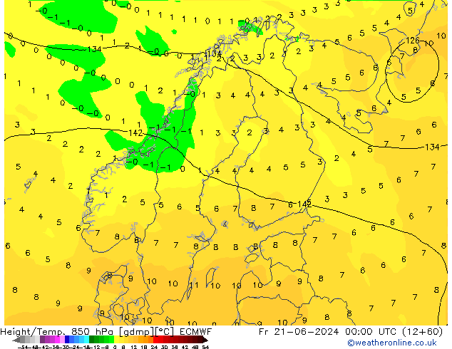 Z500/Rain (+SLP)/Z850 ECMWF pt. 21.06.2024 00 UTC