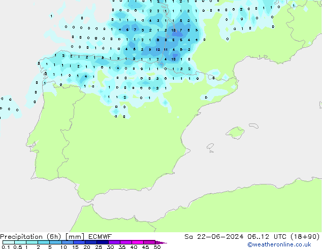  (6h) ECMWF  22.06.2024 12 UTC