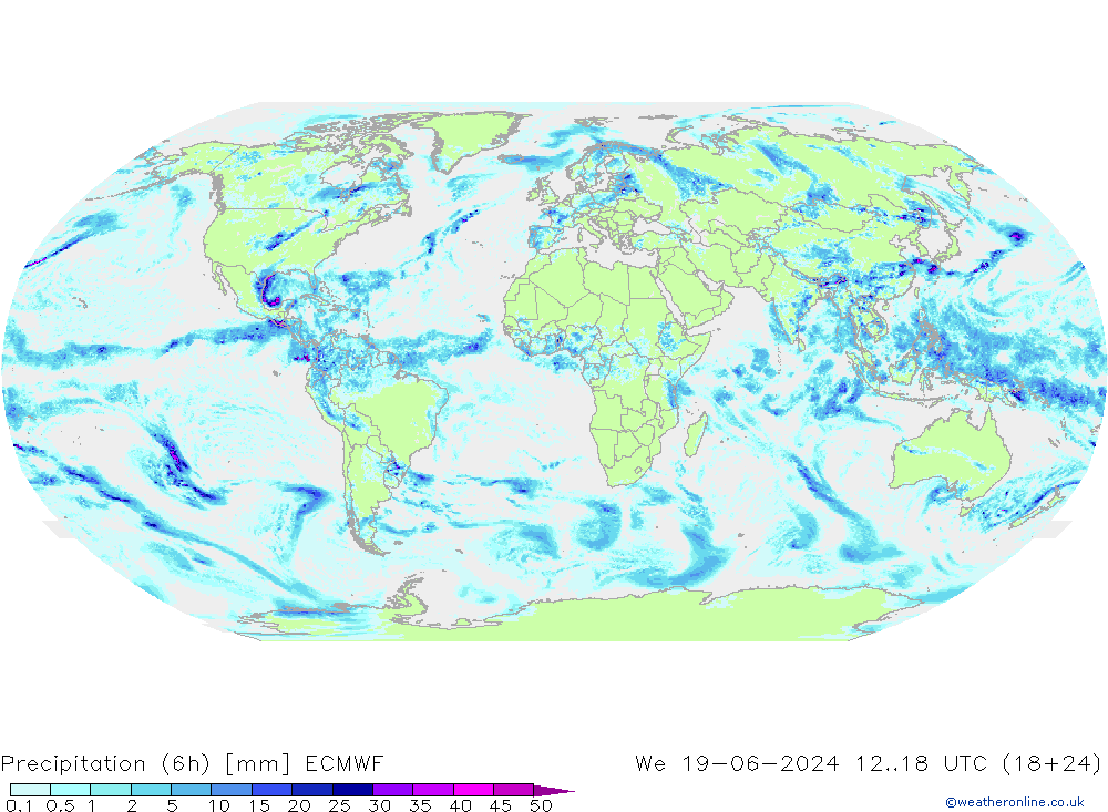 Z500/Rain (+SLP)/Z850 ECMWF We 19.06.2024 18 UTC