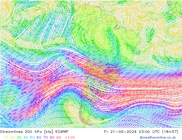ветер 200 гПа ECMWF пт 21.06.2024 03 UTC