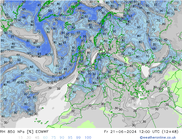 RV 850 hPa ECMWF vr 21.06.2024 12 UTC