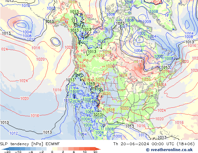 变压 ECMWF 星期四 20.06.2024 00 UTC