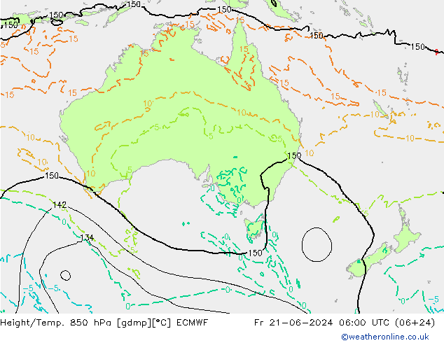 Z500/Rain (+SLP)/Z850 ECMWF pt. 21.06.2024 06 UTC