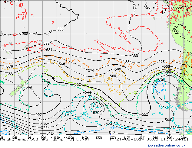 Z500/Regen(+SLP)/Z850 ECMWF vr 21.06.2024 06 UTC