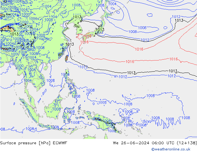      ECMWF  26.06.2024 06 UTC