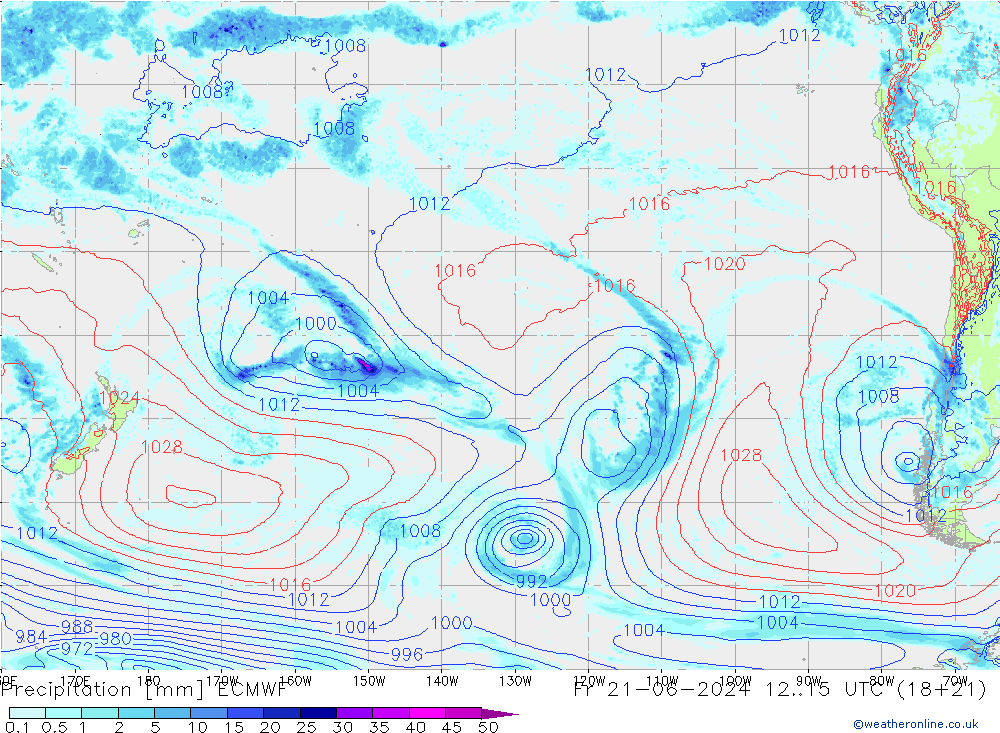 Neerslag ECMWF vr 21.06.2024 15 UTC