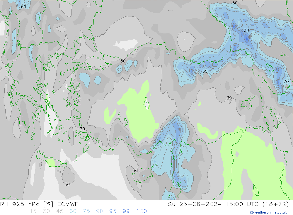 RV 925 hPa ECMWF zo 23.06.2024 18 UTC