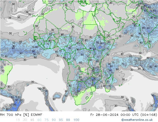 700 hPa Nispi Nem ECMWF Cu 28.06.2024 00 UTC