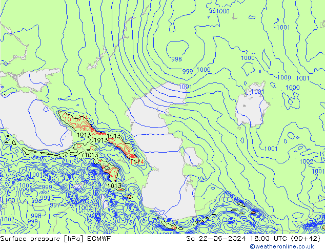      ECMWF  22.06.2024 18 UTC