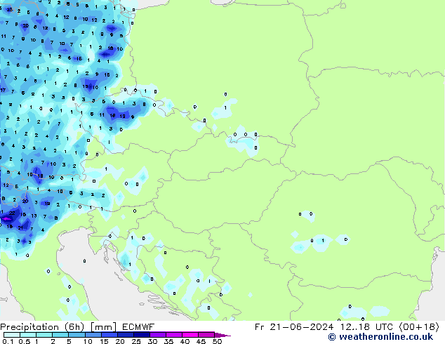 Z500/Rain (+SLP)/Z850 ECMWF vie 21.06.2024 18 UTC