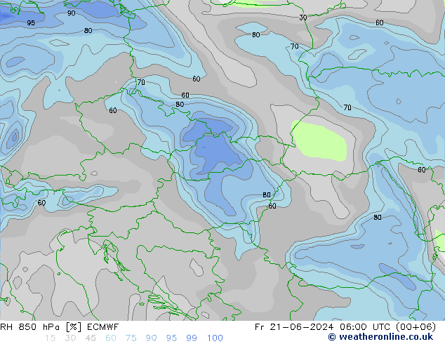850 hPa Nispi Nem ECMWF Cu 21.06.2024 06 UTC