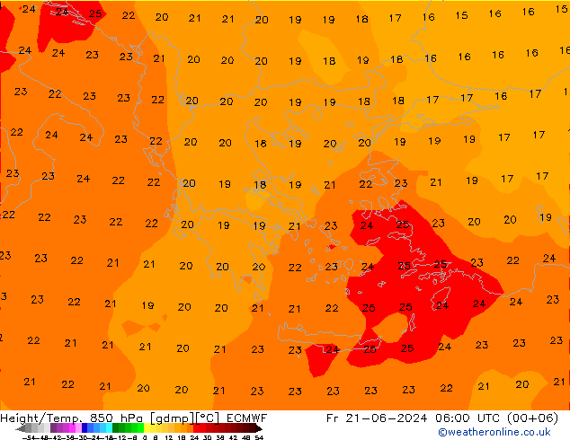 Z500/Rain (+SLP)/Z850 ECMWF Sex 21.06.2024 06 UTC