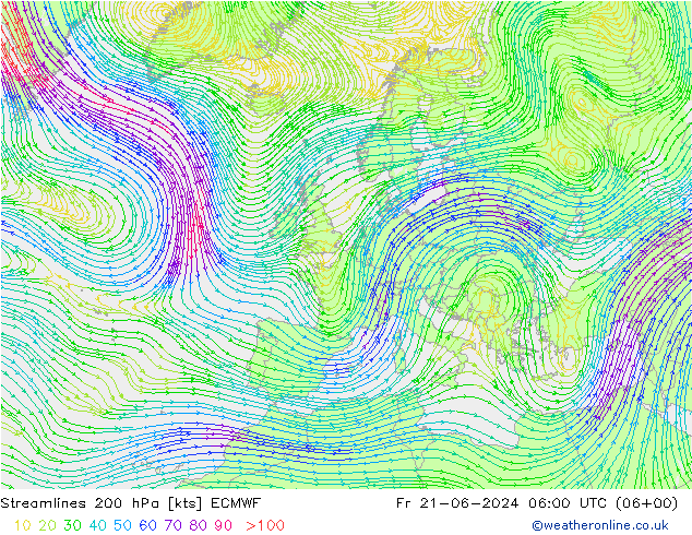  200 hPa ECMWF  21.06.2024 06 UTC