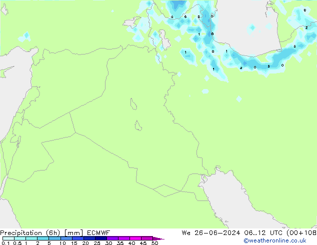 Z500/Rain (+SLP)/Z850 ECMWF  26.06.2024 12 UTC