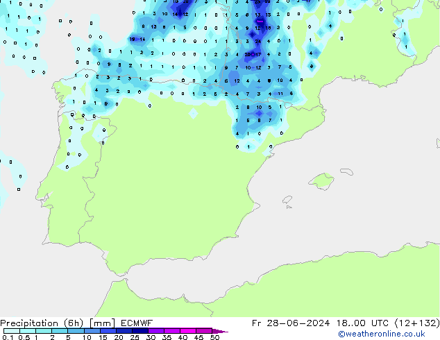 Z500/Rain (+SLP)/Z850 ECMWF Fr 28.06.2024 00 UTC