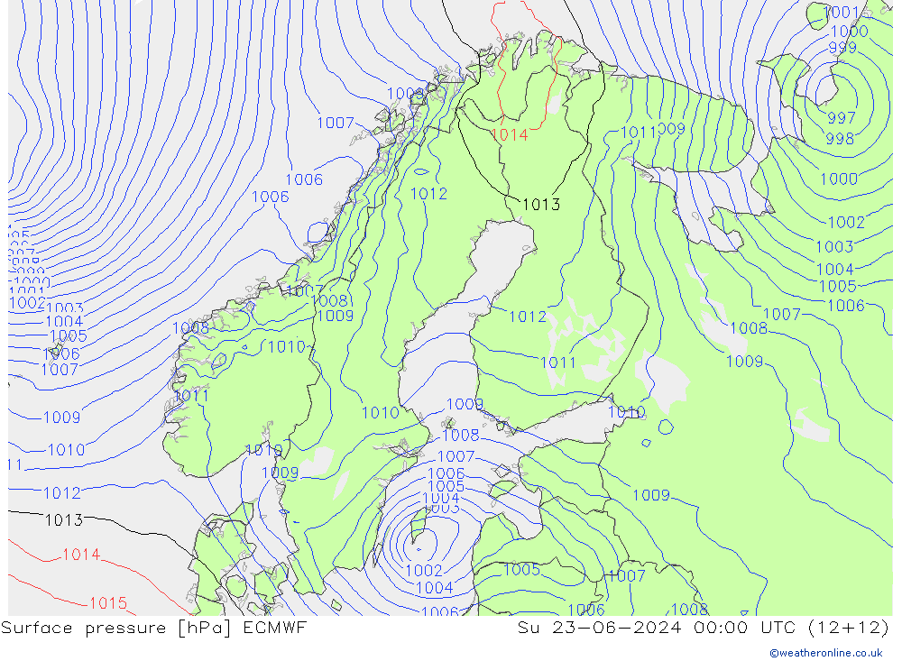      ECMWF  23.06.2024 00 UTC