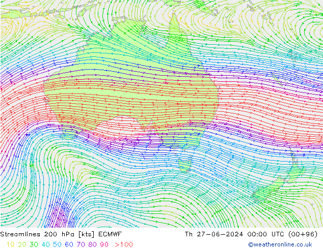  200 hPa ECMWF  27.06.2024 00 UTC