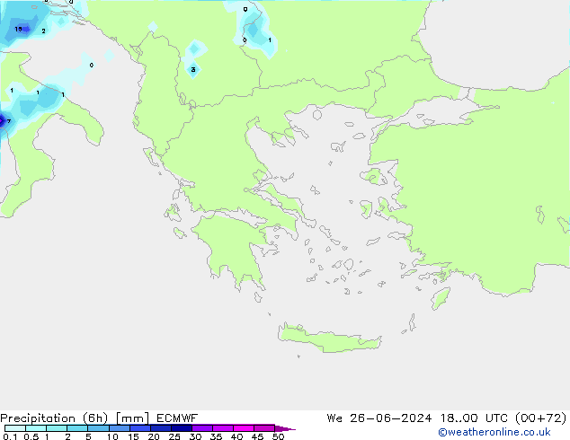 Z500/Rain (+SLP)/Z850 ECMWF Qua 26.06.2024 00 UTC