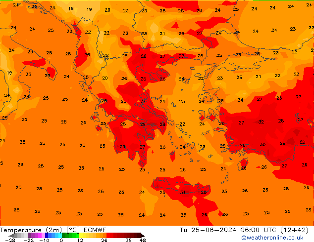     ECMWF  25.06.2024 06 UTC