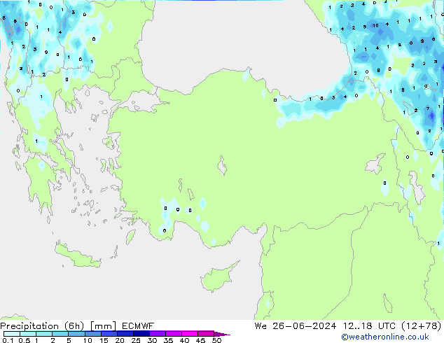 Z500/Rain (+SLP)/Z850 ECMWF  26.06.2024 18 UTC