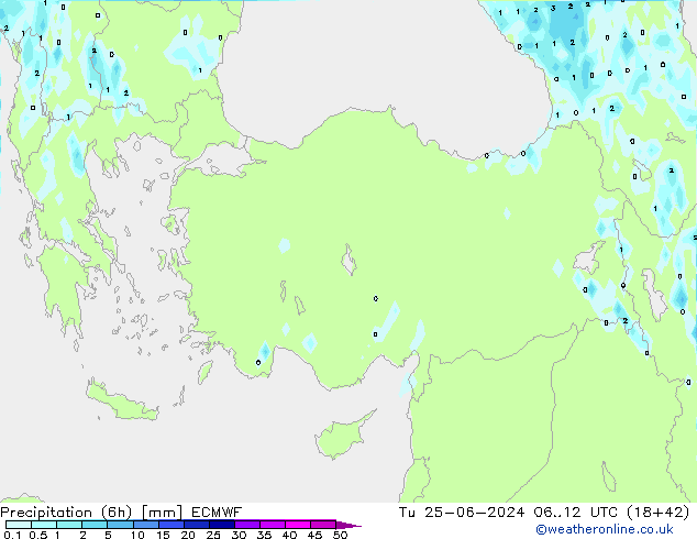 Z500/Regen(+SLP)/Z850 ECMWF di 25.06.2024 12 UTC