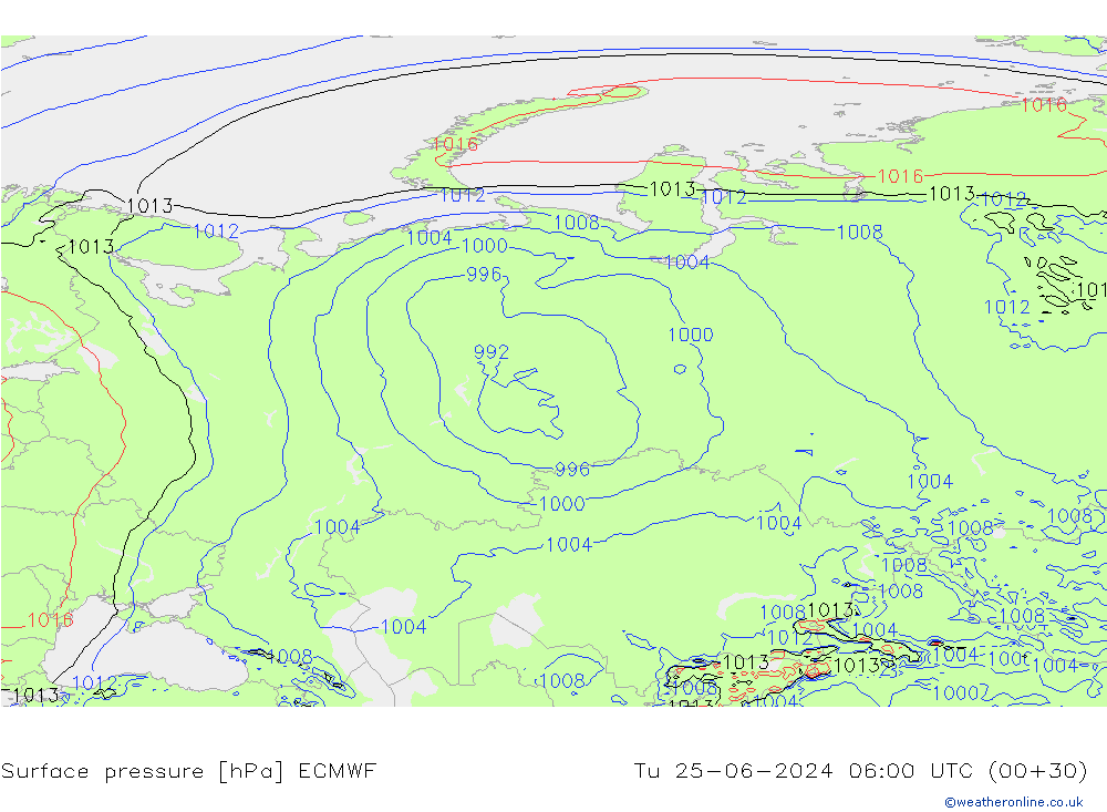      ECMWF  25.06.2024 06 UTC