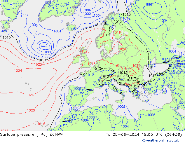      ECMWF  25.06.2024 18 UTC