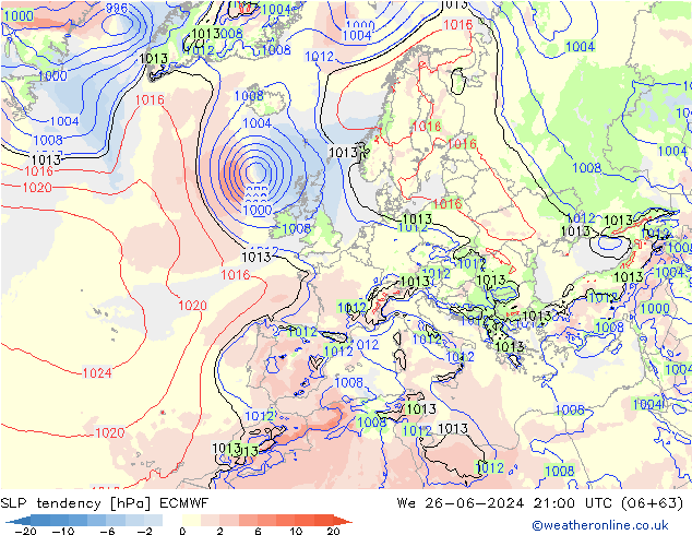   ECMWF  26.06.2024 21 UTC