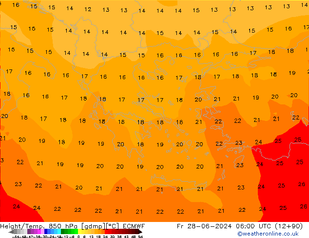 Z500/Rain (+SLP)/Z850 ECMWF pt. 28.06.2024 06 UTC