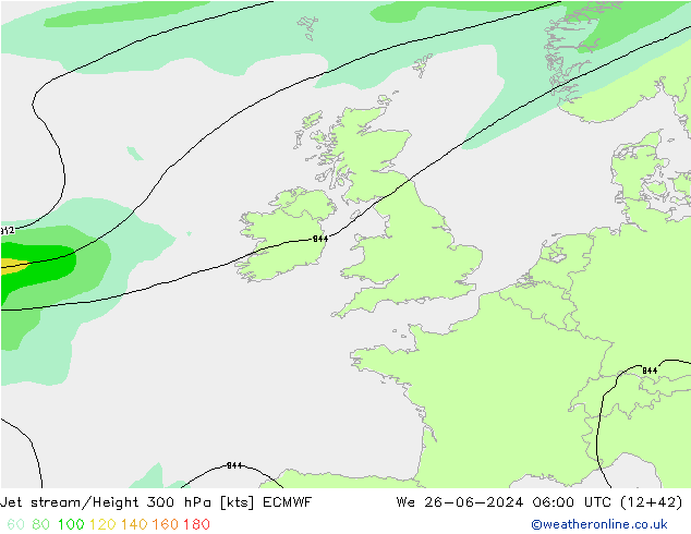 джет ECMWF ср 26.06.2024 06 UTC