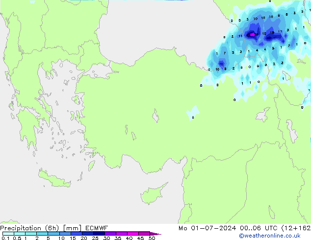 Z500/Rain (+SLP)/Z850 ECMWF  01.07.2024 06 UTC