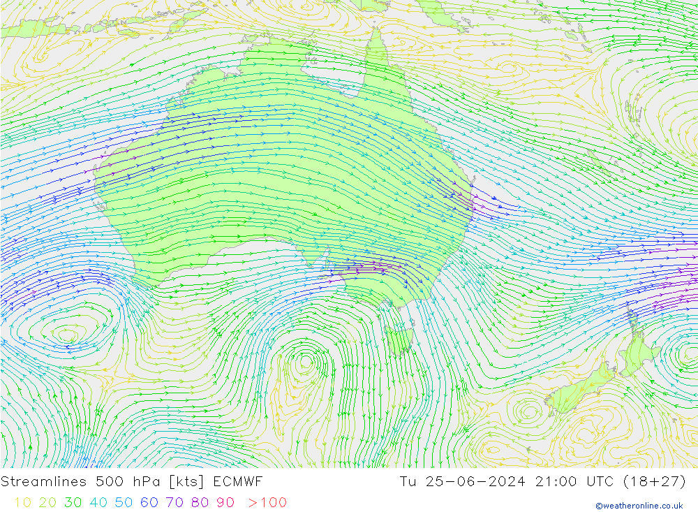  500 hPa ECMWF  25.06.2024 21 UTC