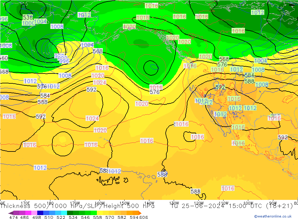 Thck 500-1000hPa ECMWF Tu 25.06.2024 15 UTC