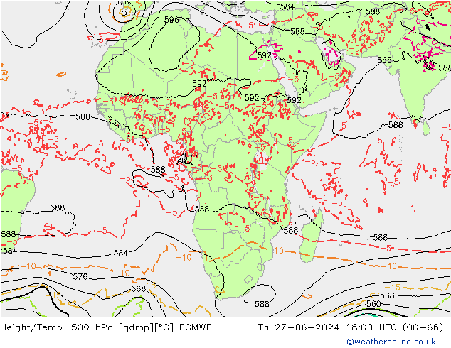 Z500/Regen(+SLP)/Z850 ECMWF do 27.06.2024 18 UTC