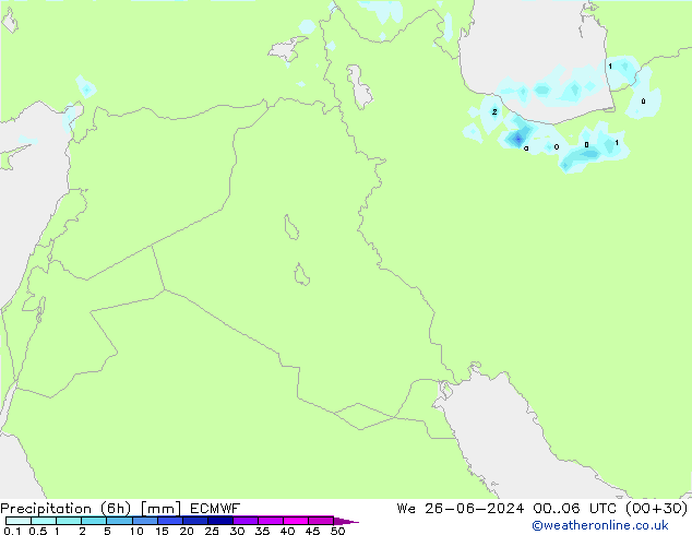Z500/Rain (+SLP)/Z850 ECMWF ср 26.06.2024 06 UTC