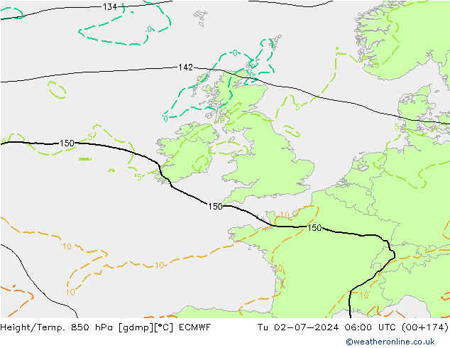 Z500/Rain (+SLP)/Z850 ECMWF mar 02.07.2024 06 UTC