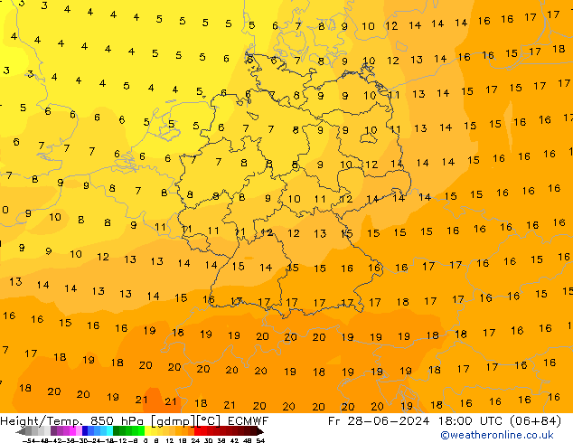 Z500/Rain (+SLP)/Z850 ECMWF пт 28.06.2024 18 UTC