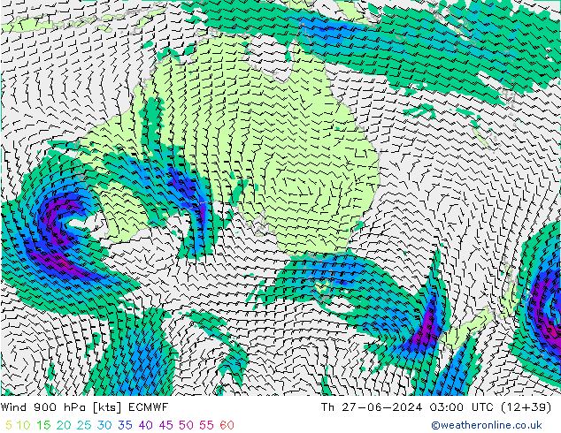 Wind 900 hPa ECMWF do 27.06.2024 03 UTC