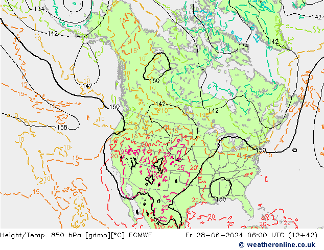 Z500/Rain (+SLP)/Z850 ECMWF  28.06.2024 06 UTC