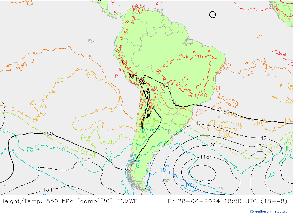 Z500/Regen(+SLP)/Z850 ECMWF vr 28.06.2024 18 UTC
