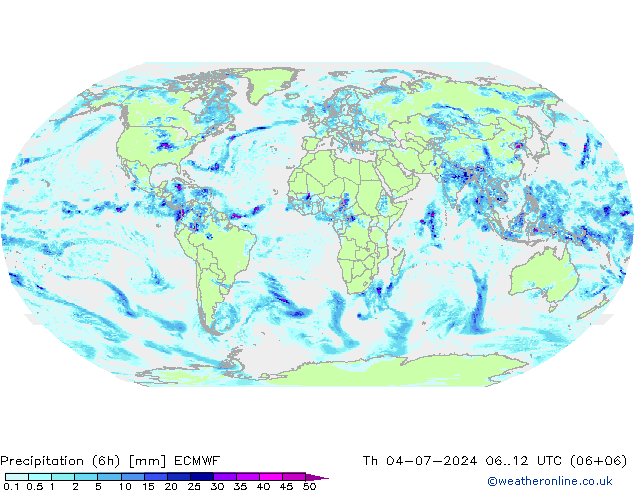 Z500/Regen(+SLP)/Z850 ECMWF do 04.07.2024 12 UTC