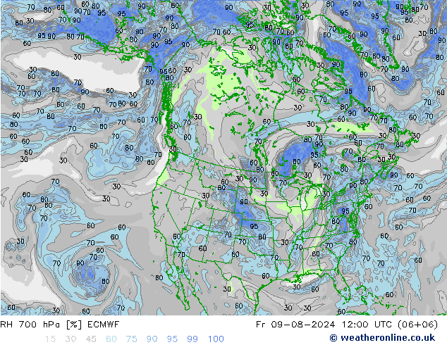 RV 700 hPa ECMWF vr 09.08.2024 12 UTC