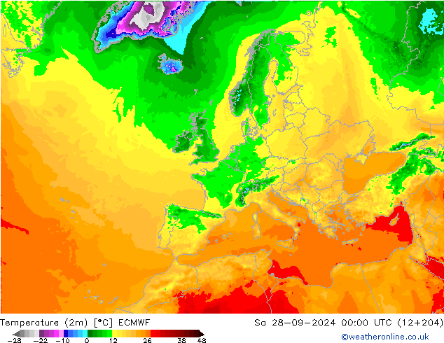     ECMWF  28.09.2024 00 UTC