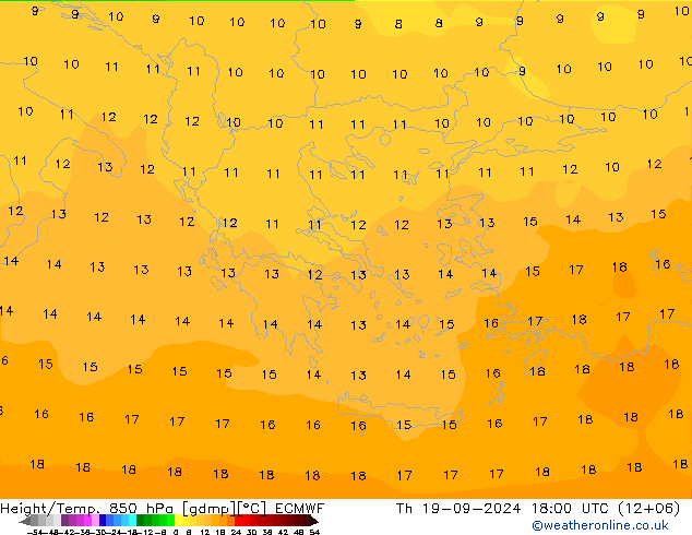 Z500/Rain (+SLP)/Z850 ECMWF чт 19.09.2024 18 UTC